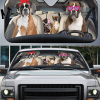 Boxer Dog Family Car Sunshade Gift Ideas 2022