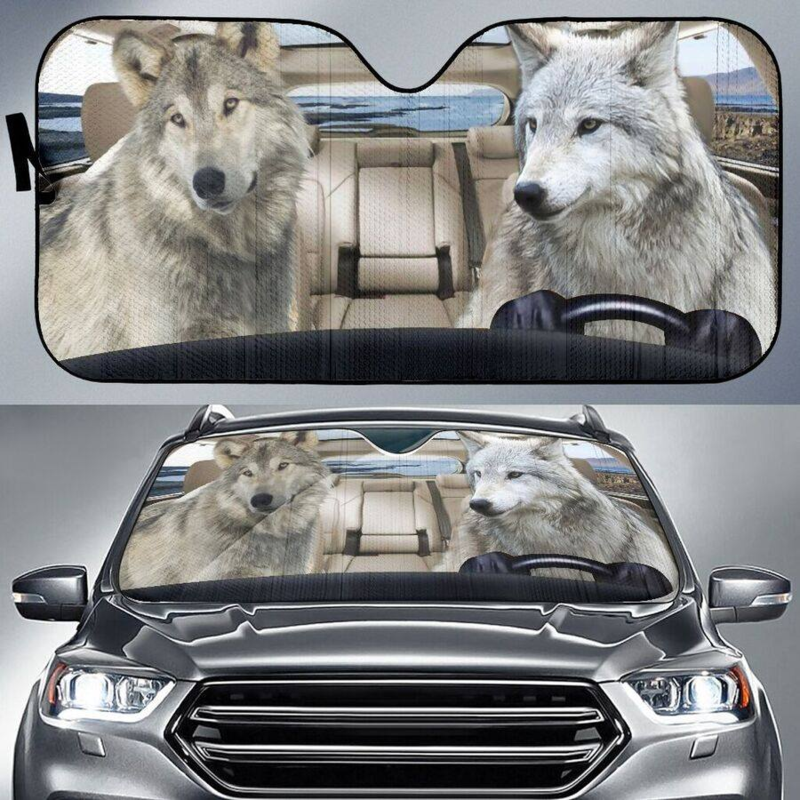 Wolf Car Sunshade Gift Ideas 2022