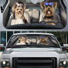 Yorkshire Terrier Car Sunshade Gift Ideas 2021