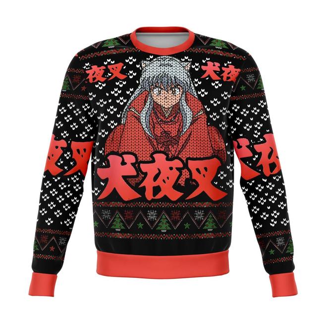 Inuyasha Premium Ugly Christmas Sweater Amazing Gift Idea Thanksgiving Gift