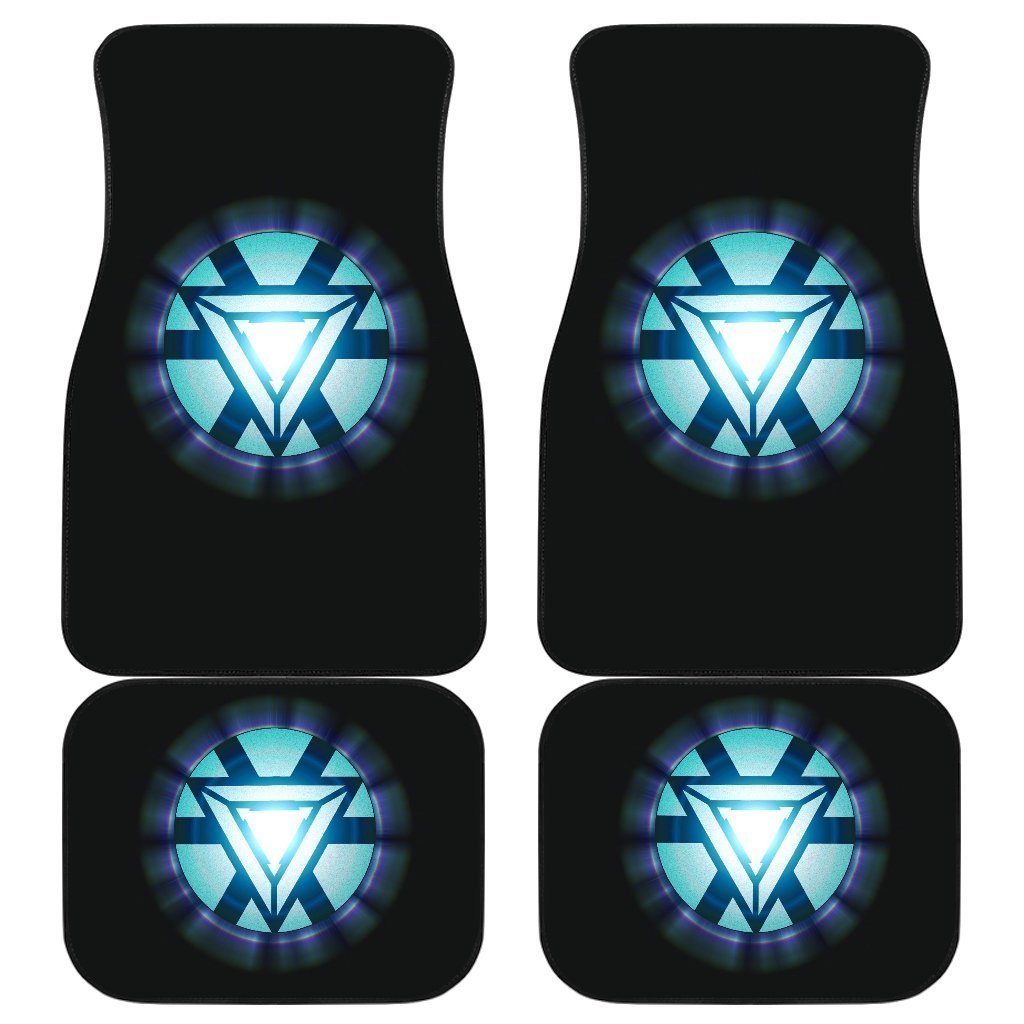 Iron Man Heart Stone Car Floor Mats