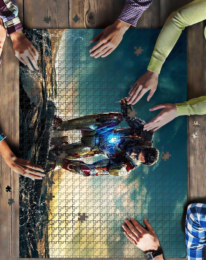 Iron Man Mock Jigsaw Puzzle