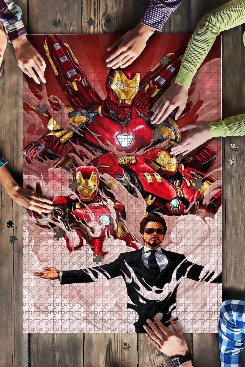 Iron Man Legend Jigsaw Puzzle Kid Toys