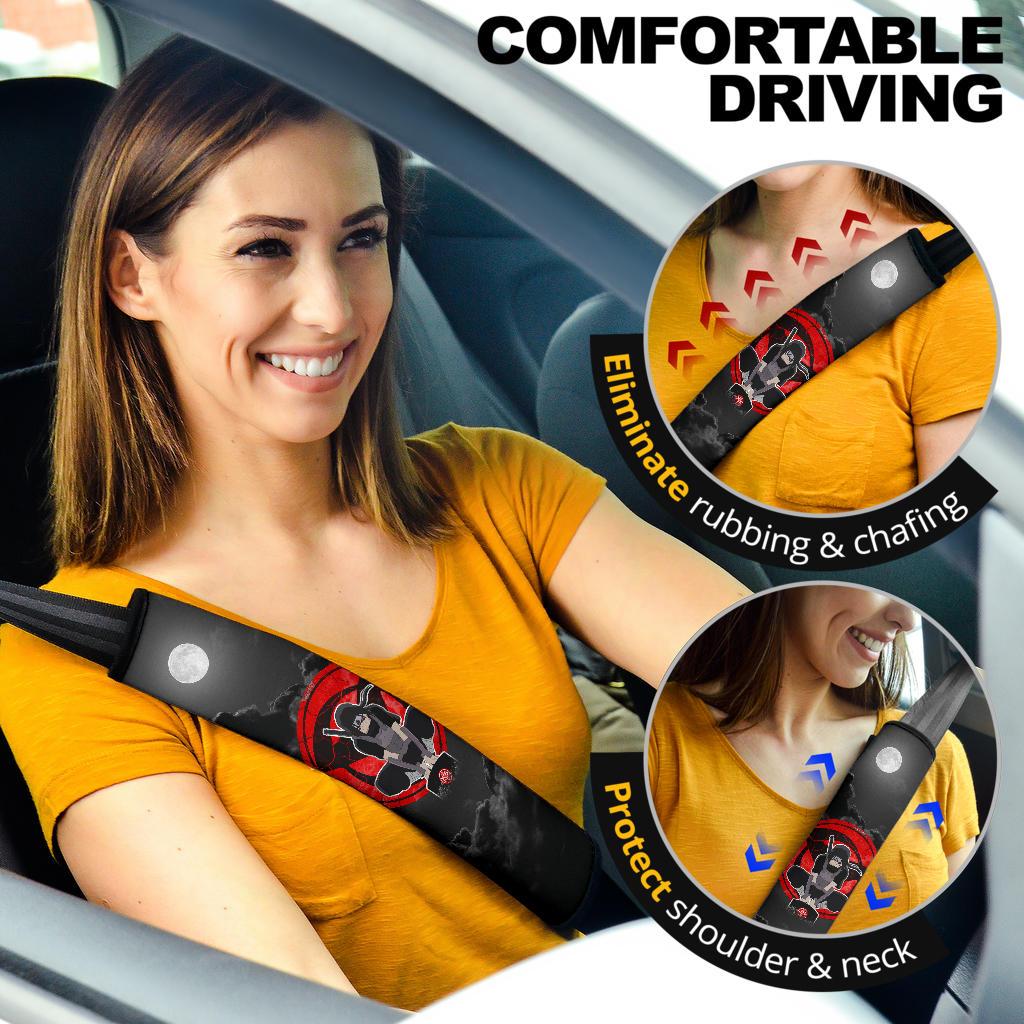 Itachi Anbu Sharingan Accessories Premium Custom Seat Belt Cover