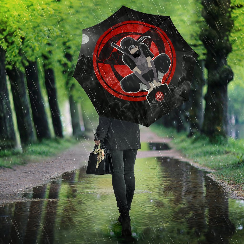 Itachi Anbu Sharingan Accessories Premium Custom Umbrella
