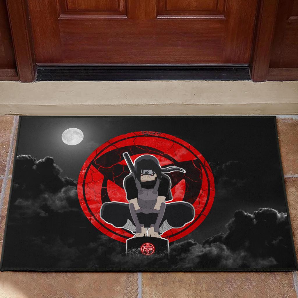 Itachi Anbu Sharingan Naruto Accessories Premium Custom Door Mats