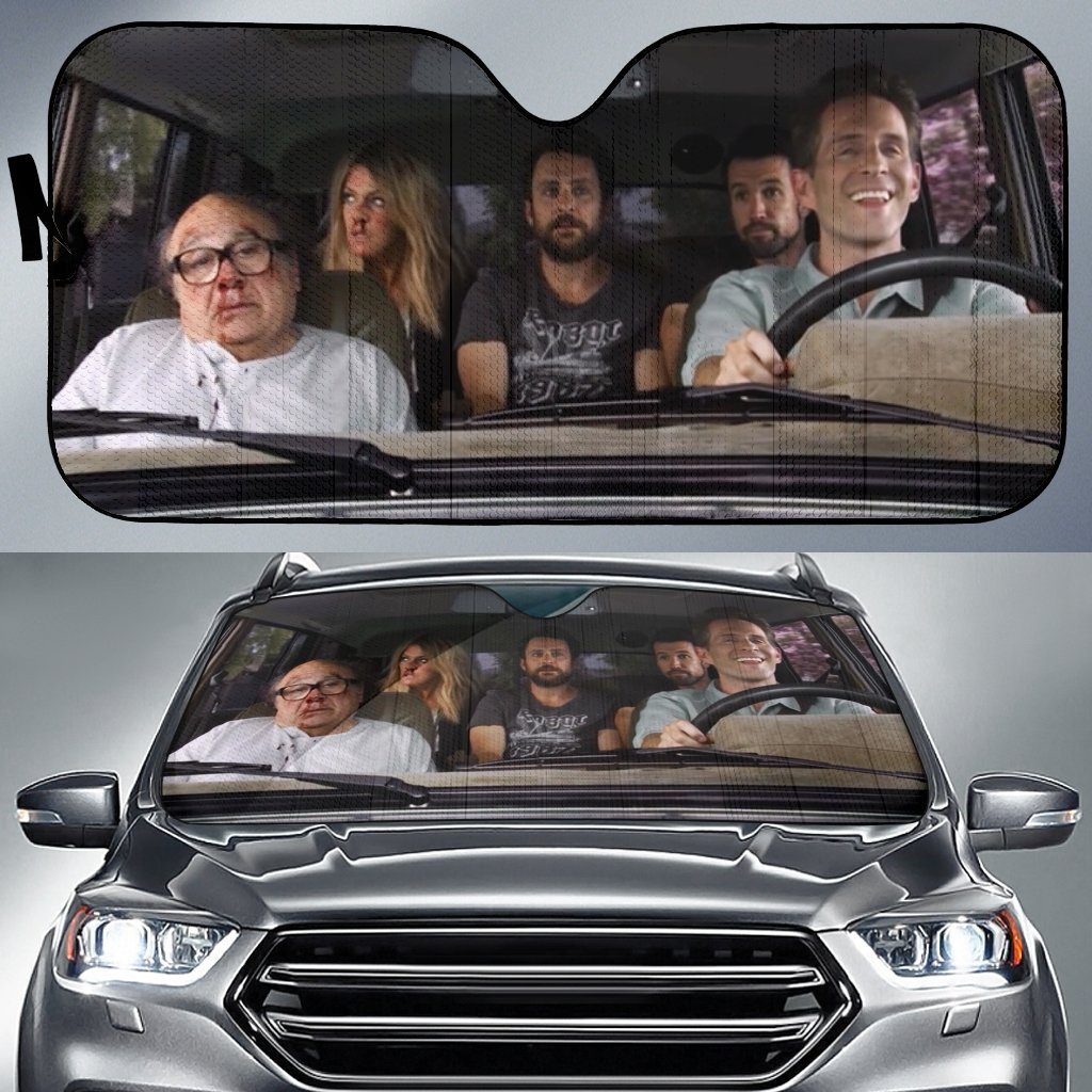 It'S Always Sunny In Philadelphia Auto Sun Shade Amazing Best Gift Ideas 2022