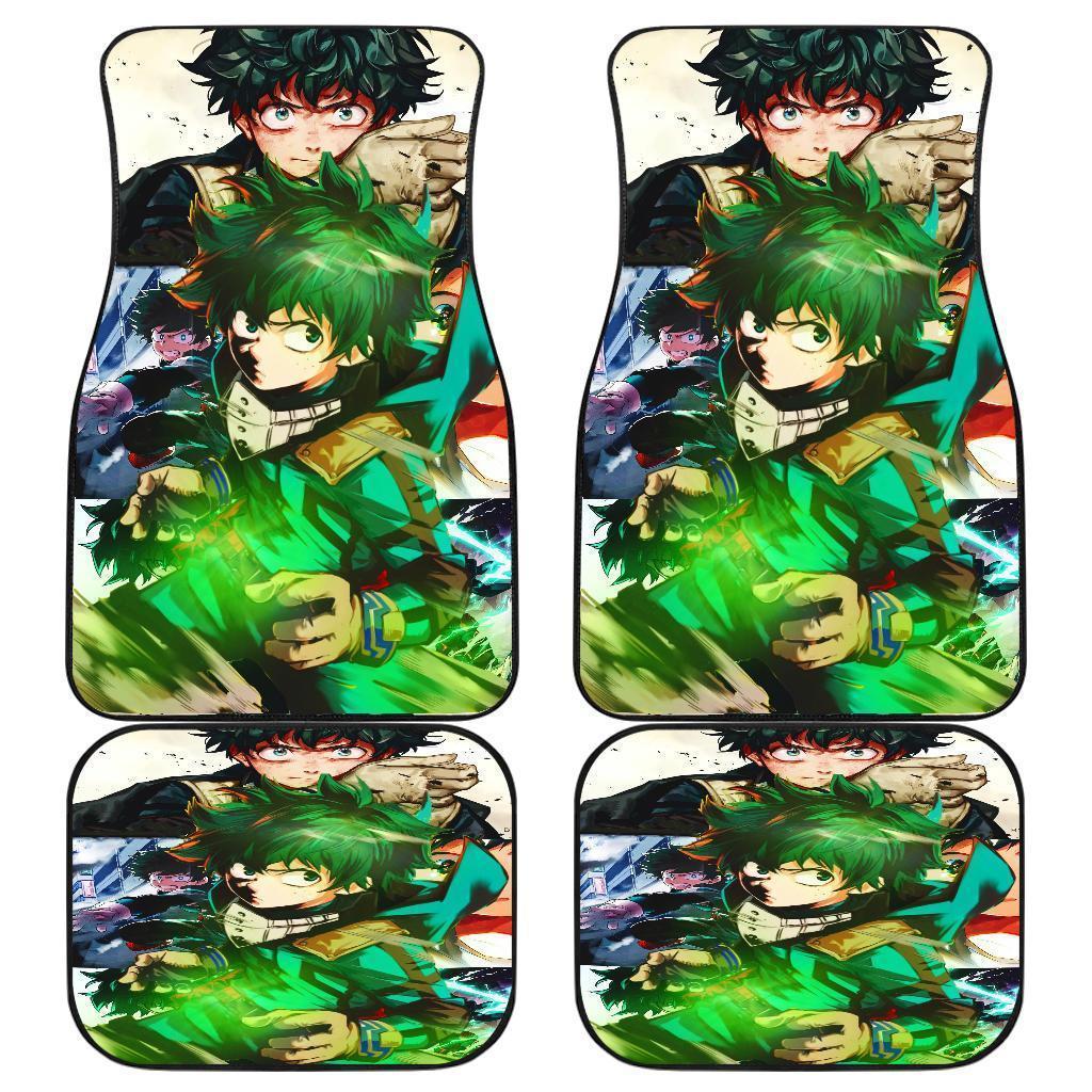 Izuku Midoriya Anime Japan Car Floor Mats