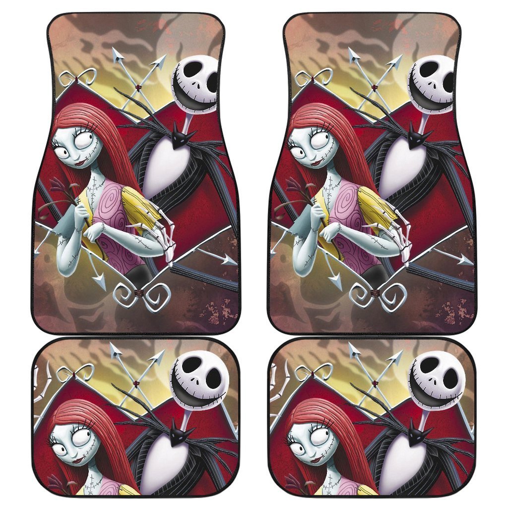 Jack And Sally Car Floor Mats Nightmare Before Christmas