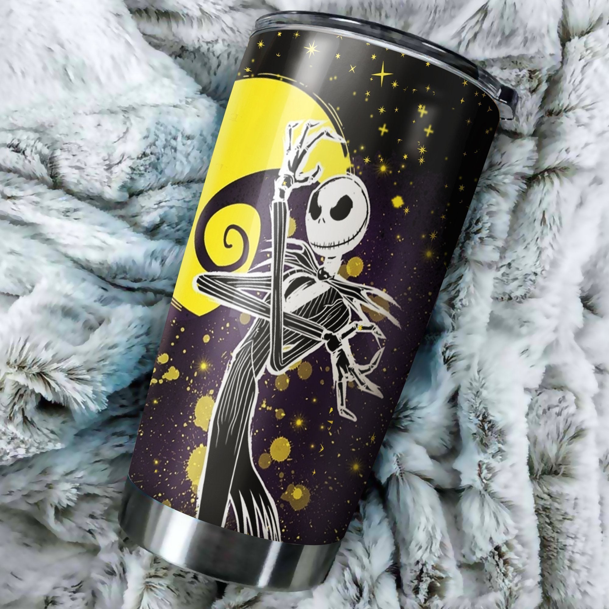 Jack Nightmare Christmas Tumbler Best Perfect Gift Idea Stainless Traveling Mugs 2021