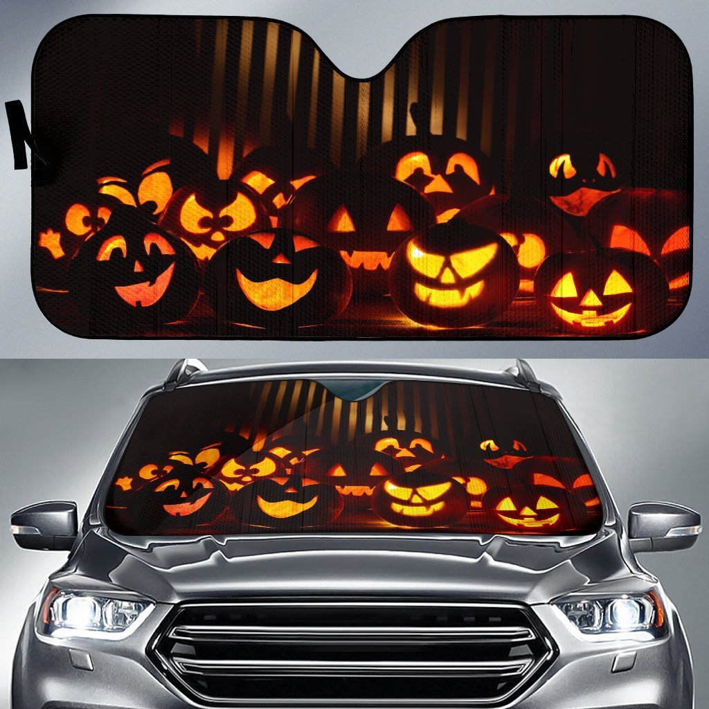 Jack O Lantern Halloween Pumpkin Sun Shade Gift Ideas 2022