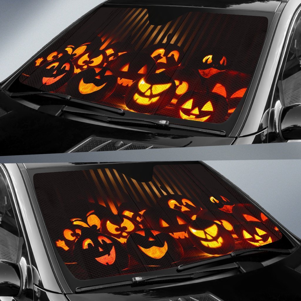 Jack O Lantern Halloween Pumpkin Sun Shade Gift Ideas 2022