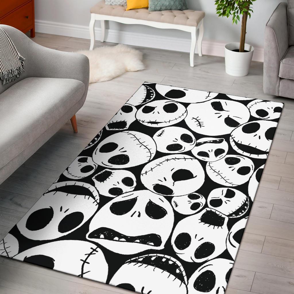 Jack Skellington Area Rug Carpet