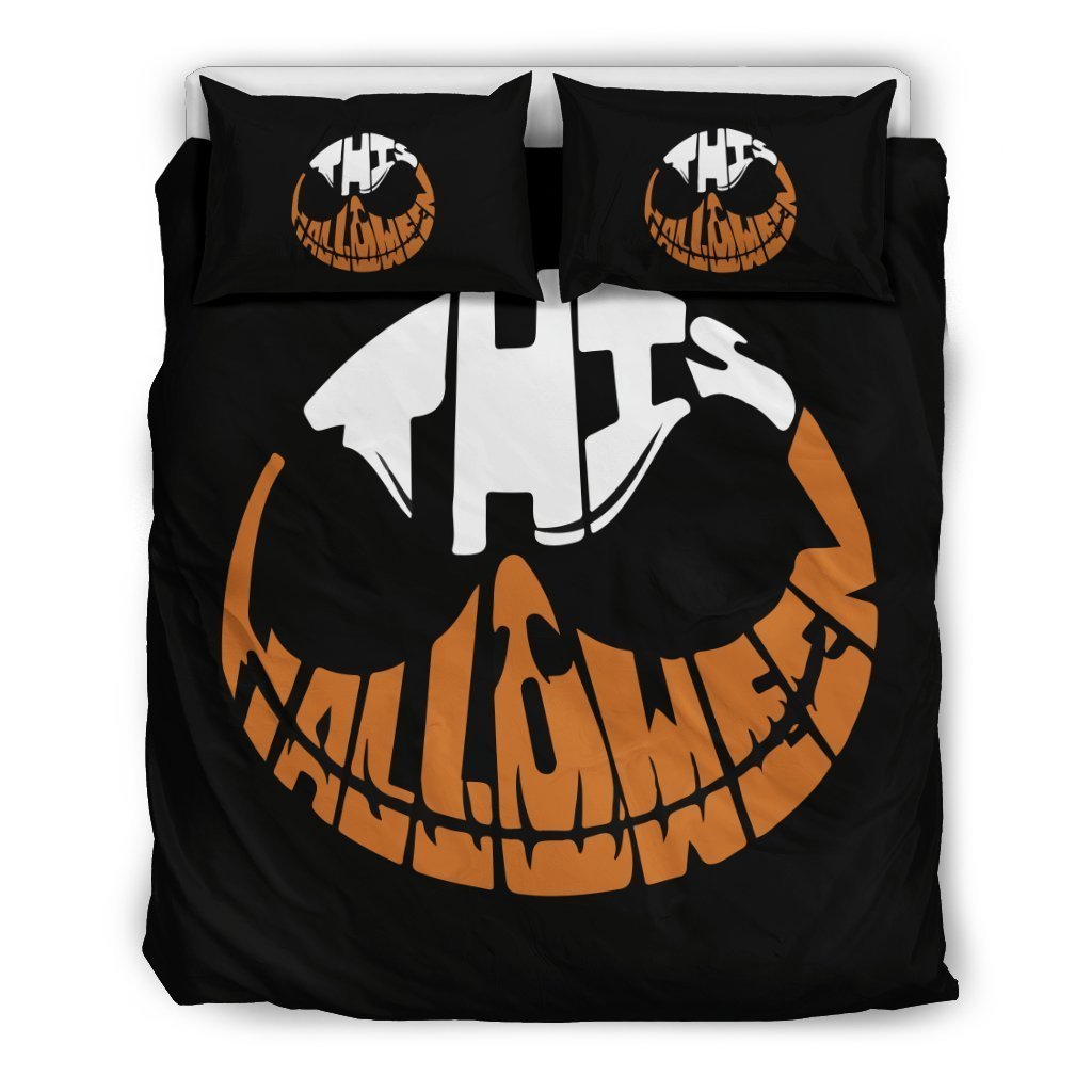 Jack Skellington Halloween Bedding Set 7Duvet Cover And Pillowcase Set