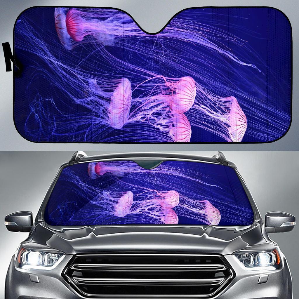 Jellyfishes Monterey Bay Aquarium Hd Car Sun Shade Gift Ideas 2022