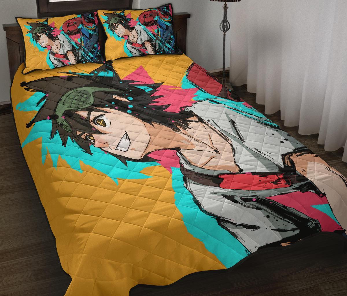 Jin Mori The God Of High School Anime Quilt Bed Set Pillow Case Amazing Decor Gift Ideas 1