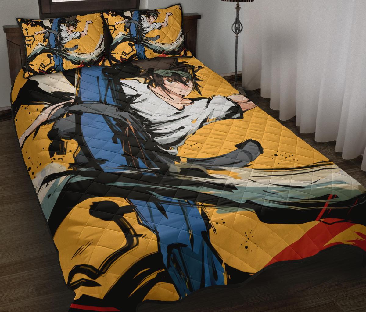 Jin Mori The God Of High School Anime Quilt Bed Set Pillow Case Amazing Decor Gift Ideas 2