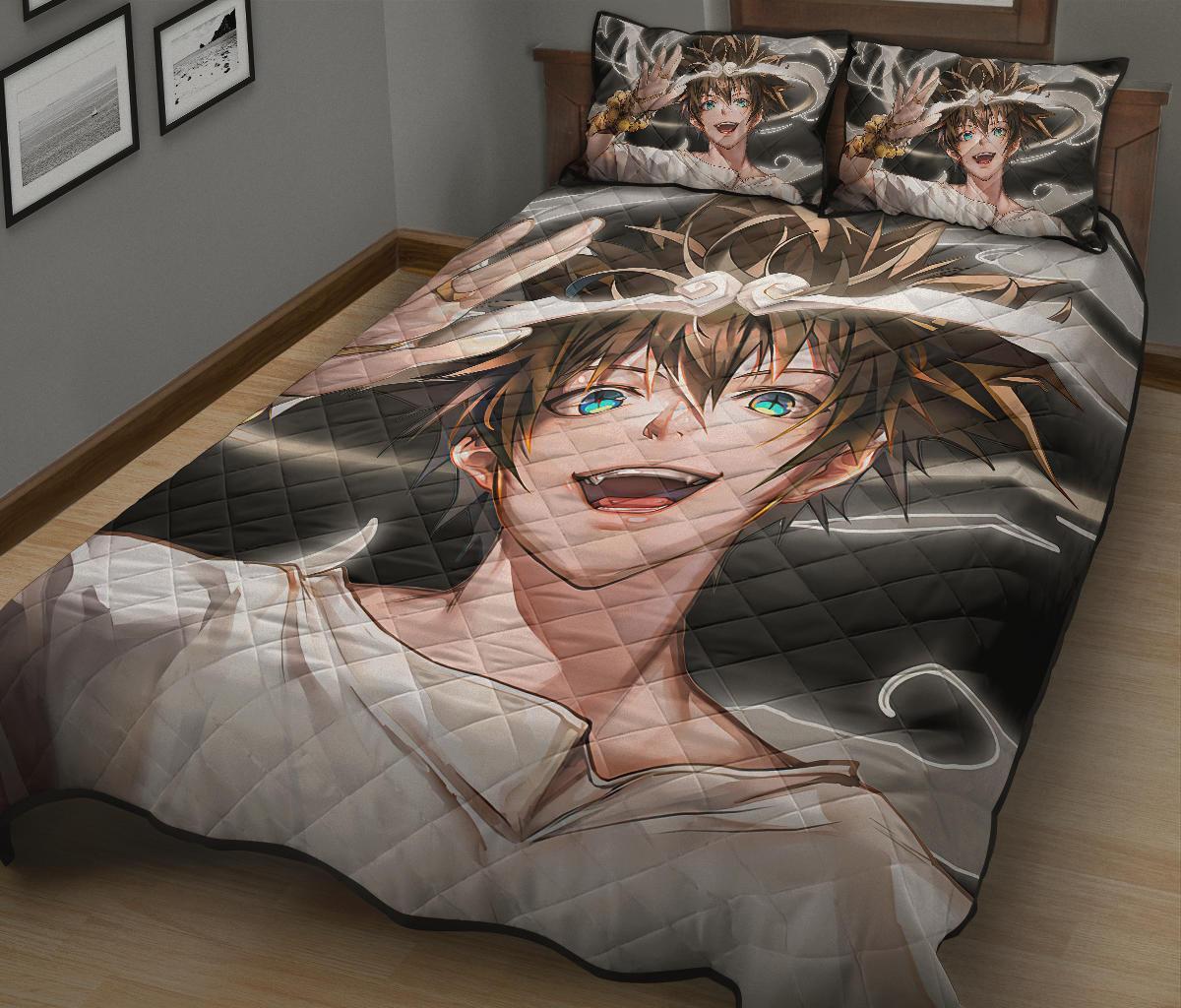 Jin Mori The God Of High School Anime Quilt Bed Set Pillow Case Amazing Decor Gift Ideas 3