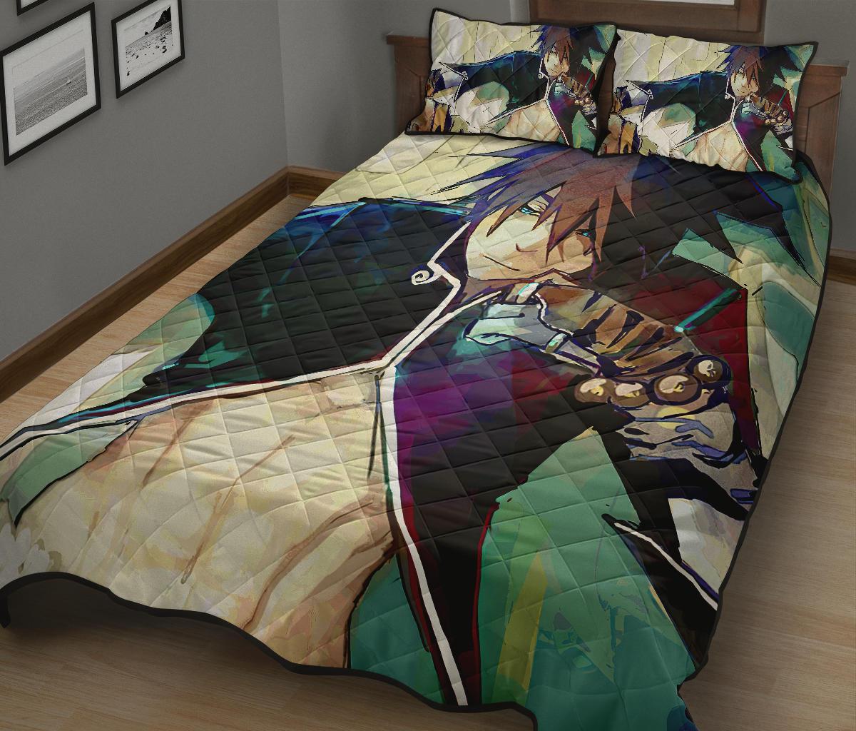 Jin Mori The God Of High School Anime Quilt Bed Set Pillow Case Amazing Decor Gift Ideas 4