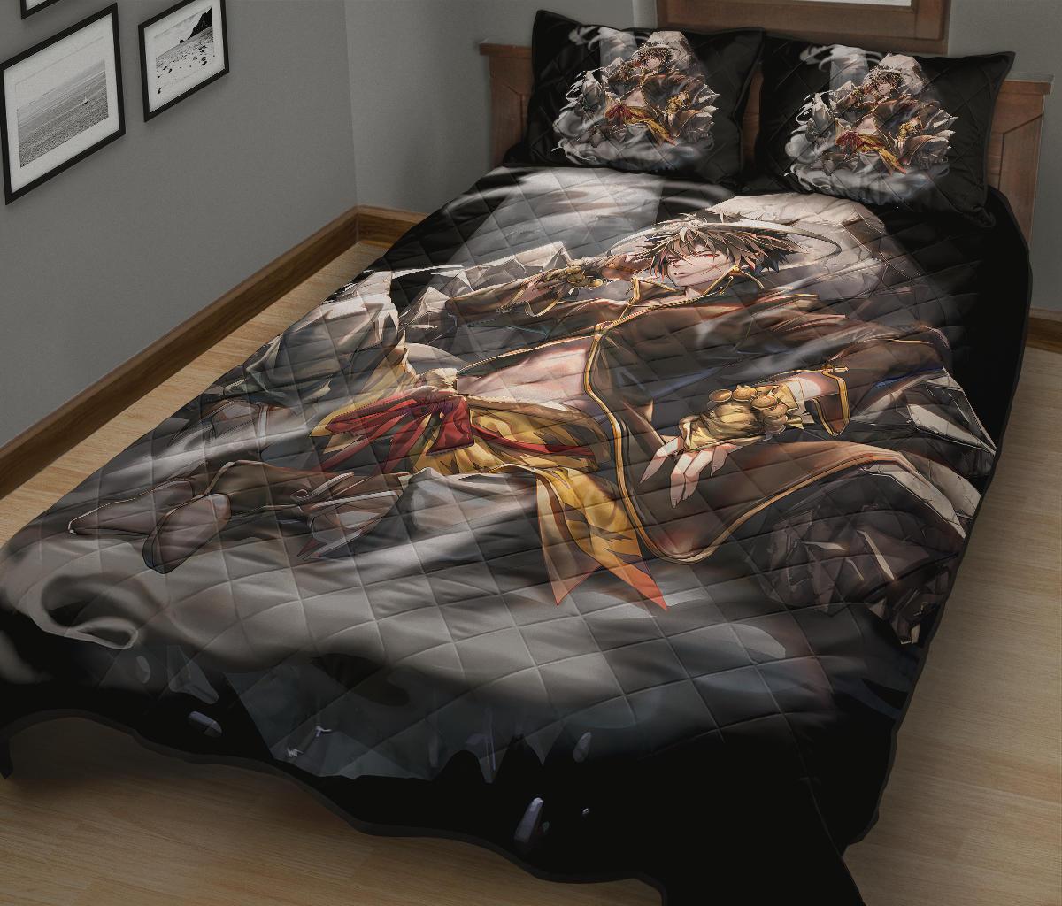 Jin Mori The God Of High School Anime Quilt Bed Set Pillow Case Amazing Decor Gift Ideas 5