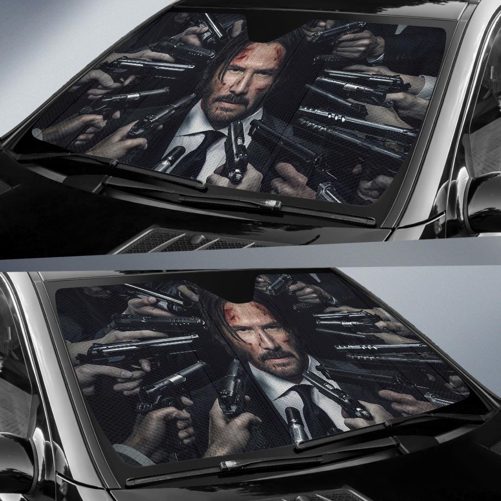 John Wick Auto Sun Shades Amazing Best Gift Ideas 2022