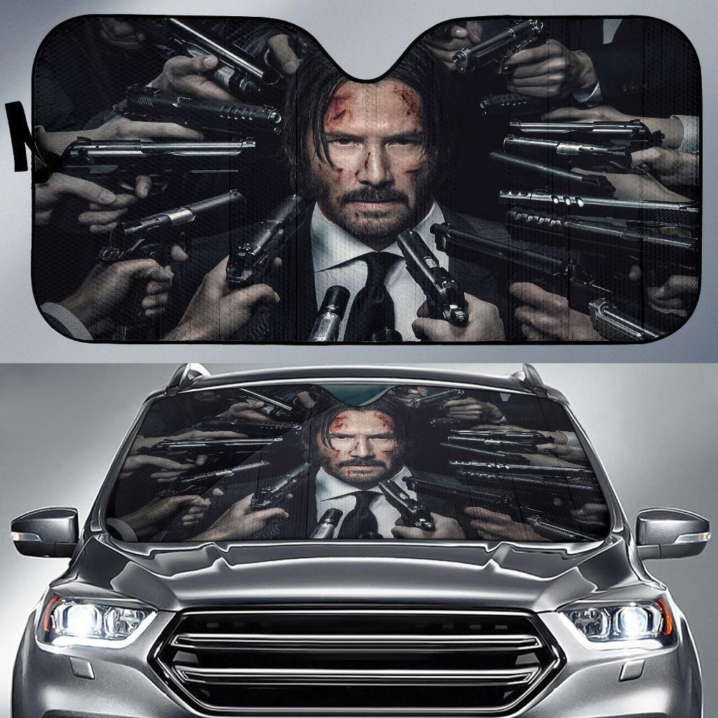 John Wick Auto Sun Shades Amazing Best Gift Ideas 2022