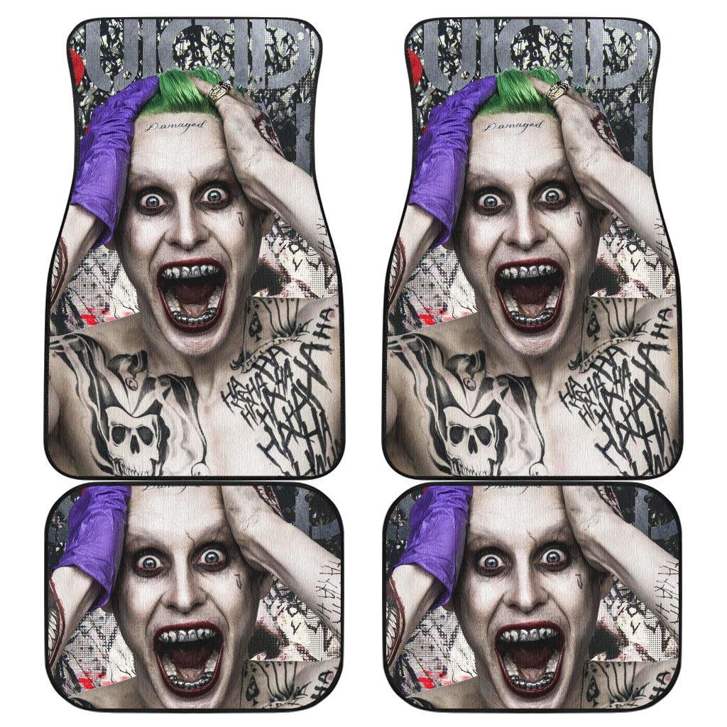 Joker Car Floor Mats Suicide Squad Movie Fan Gift