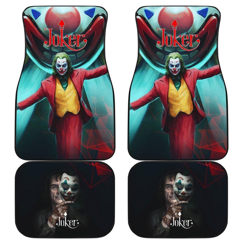 Joker Criminal Clown Dance Car Floor Mats