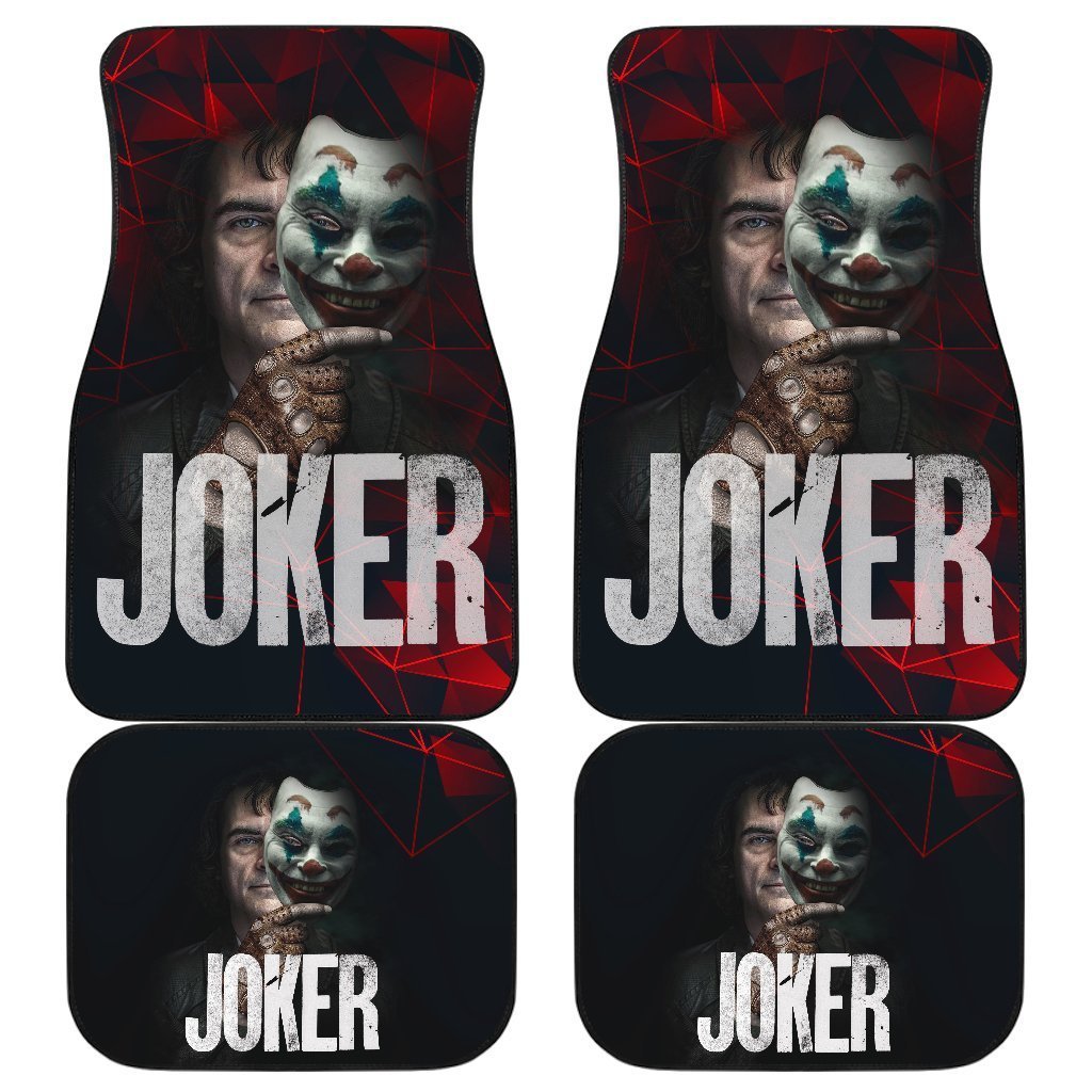 Joker Criminal Mask Car Floor Mats