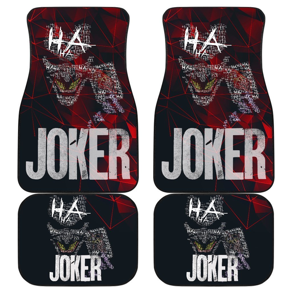 Joker Evil Laugh Criminal Car Floor Mats