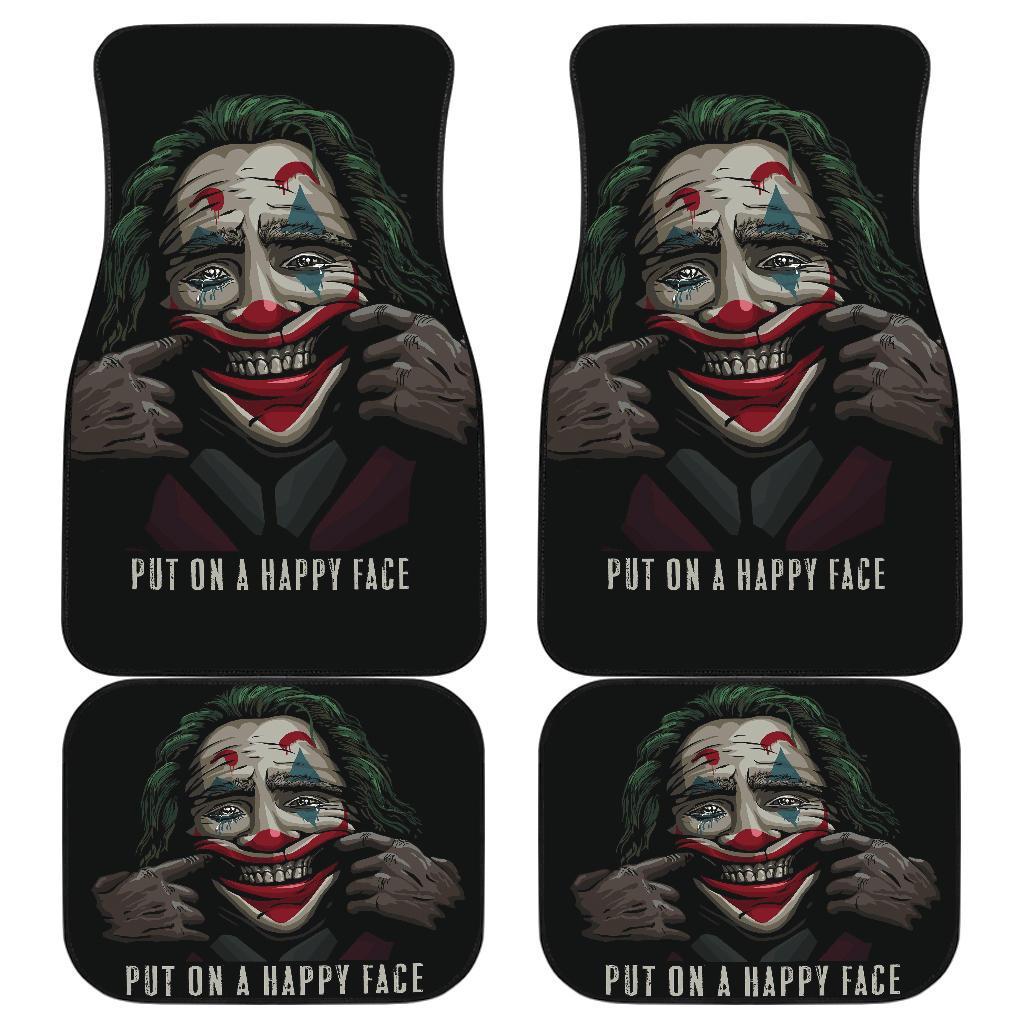 Joker Put Smile On My Face Car Floor Mats Movie