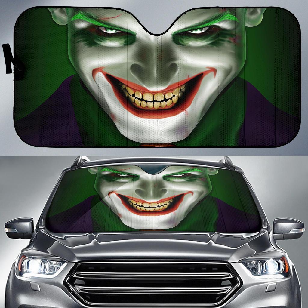 Joker Smile Deep Auto Sun Shades Amazing Best Gift Ideas 2021