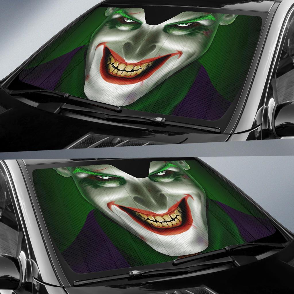 Joker Smile Deep Auto Sun Shades Amazing Best Gift Ideas 2021