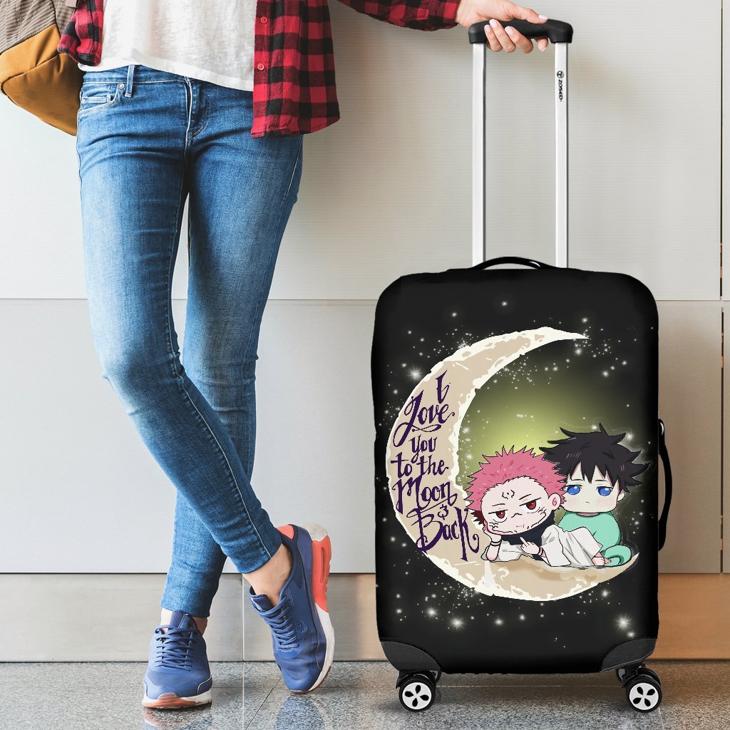 Jujutsu Kaisen Megumi Sukuna Chibi Cute Anime Luggage Covers