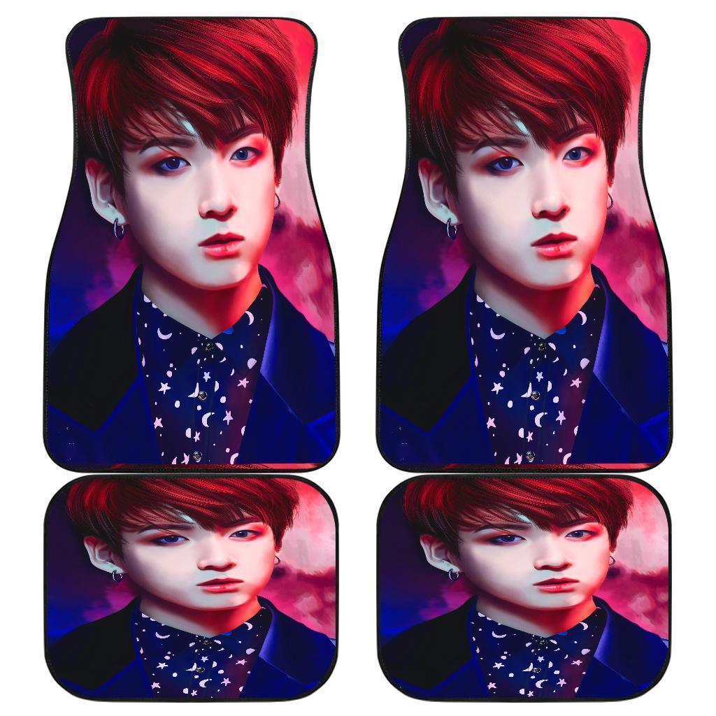 Jungkook Bts Famous Singer Car Floor Mats