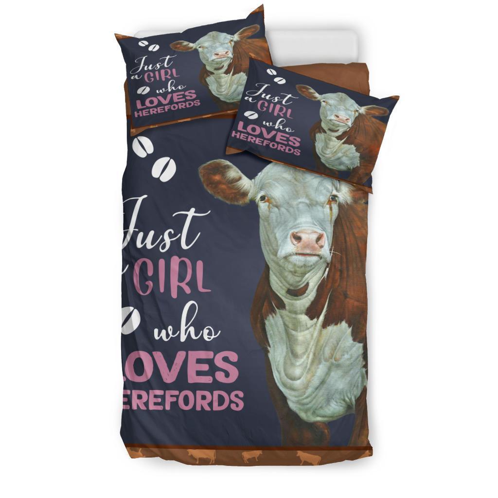 Just A Girl Who Love Ballet Dance Irish Green Bedding Duvet Cover And Pillowcase Set