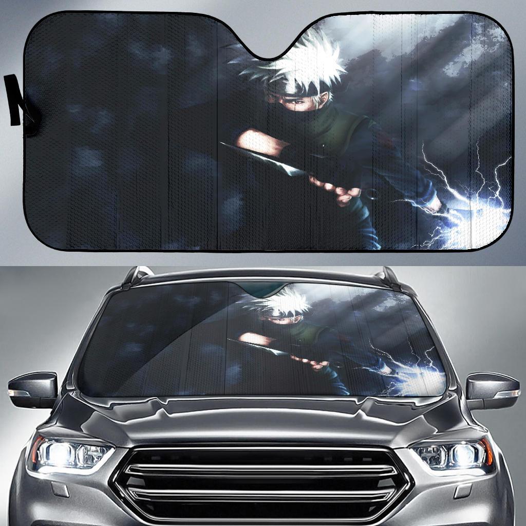 Kakashi Naruto Anime Auto Sun Shades Amazing Best Gift Ideas 2022