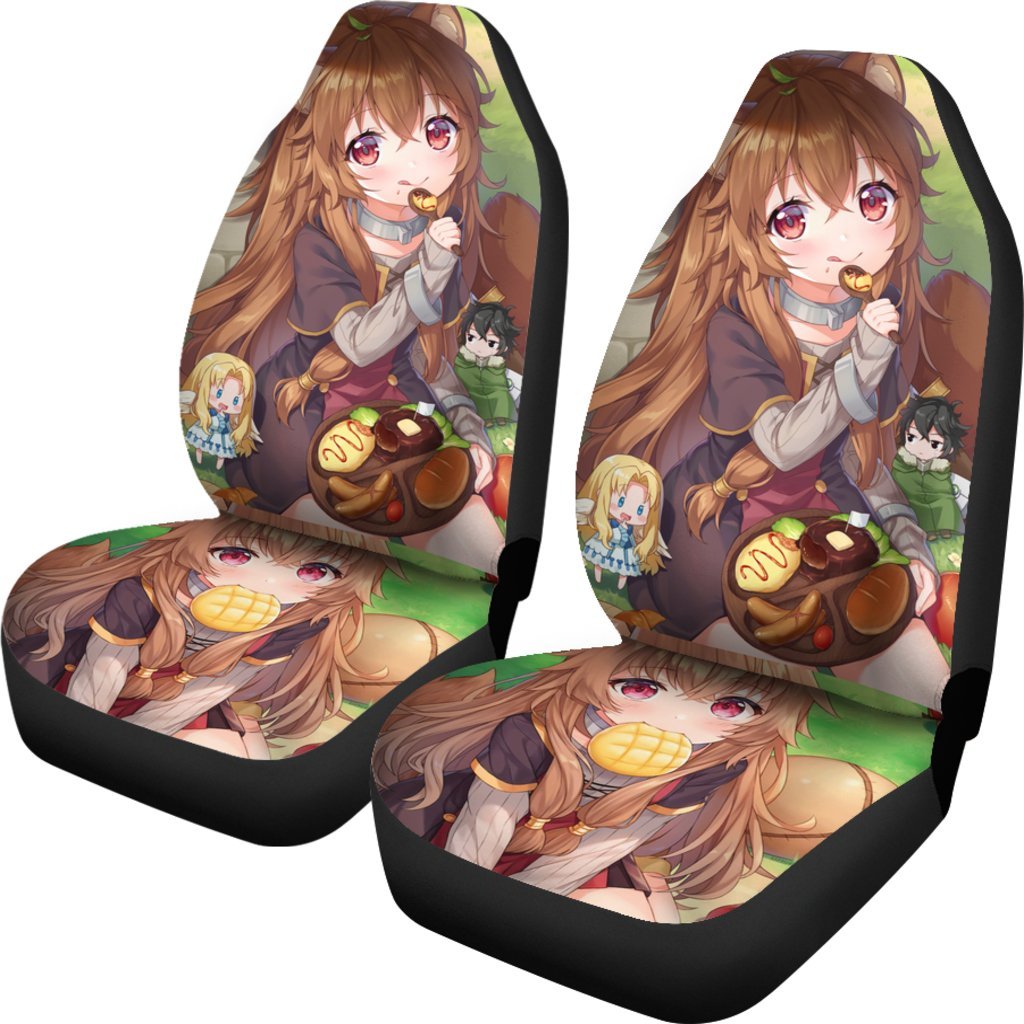 Kawaii Raphtalia Hd Tate No Yuusha No Nariagari Anime Manga Car Seat Covers