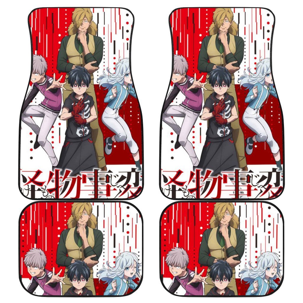 Kemono Jihen 2 Anime Car Floor Mats Custom Car Accessories Car Decor 2022