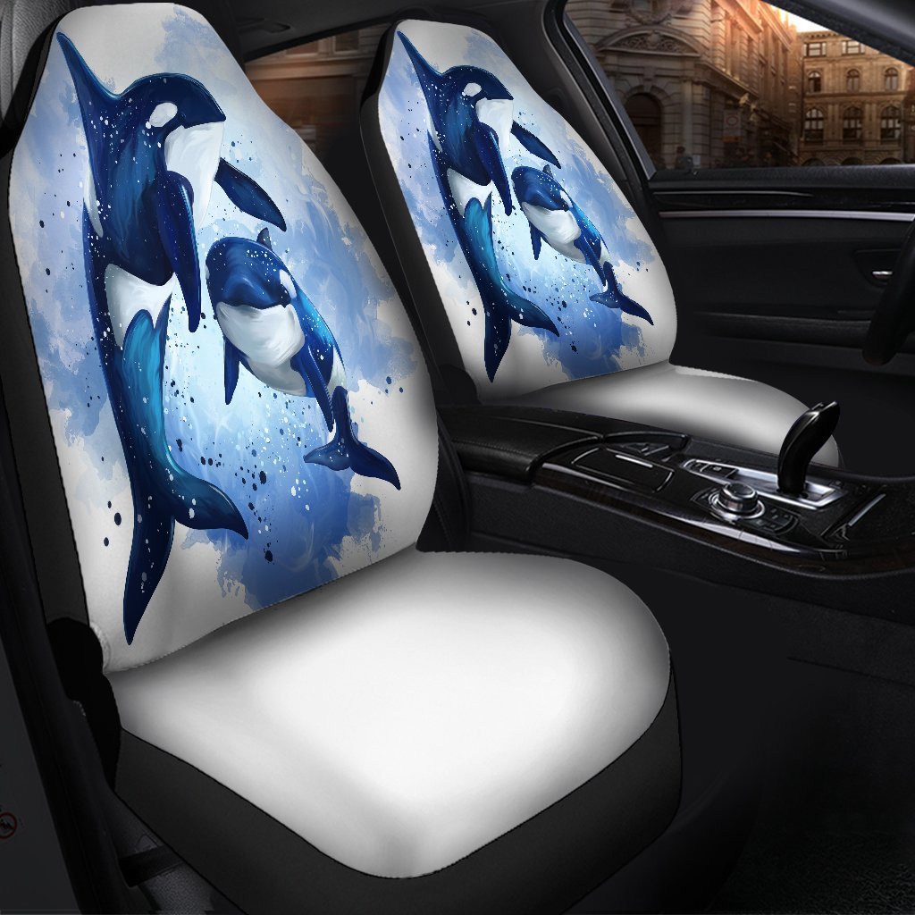 Killer Whale Seat Cover