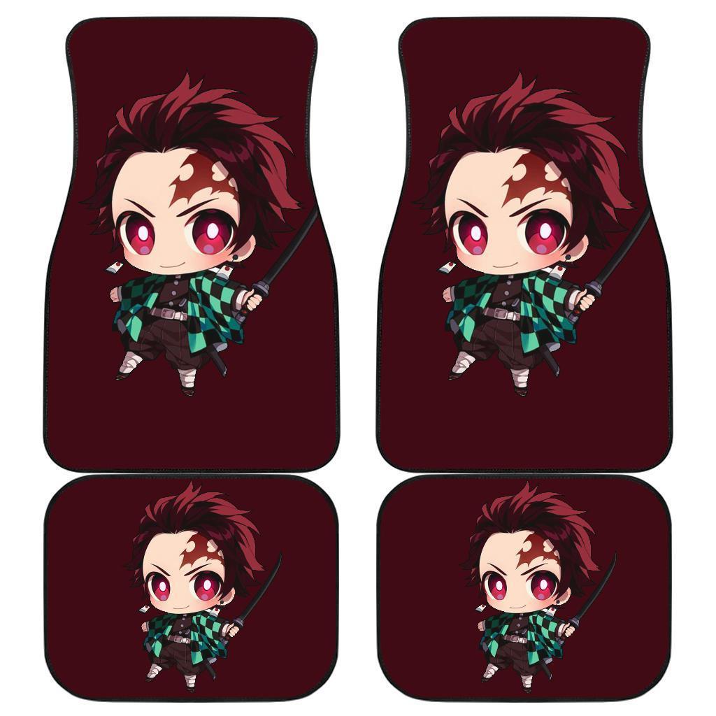 Kimetsu No Yaiba Tanjiro Kamado Anime Car Floor Mats