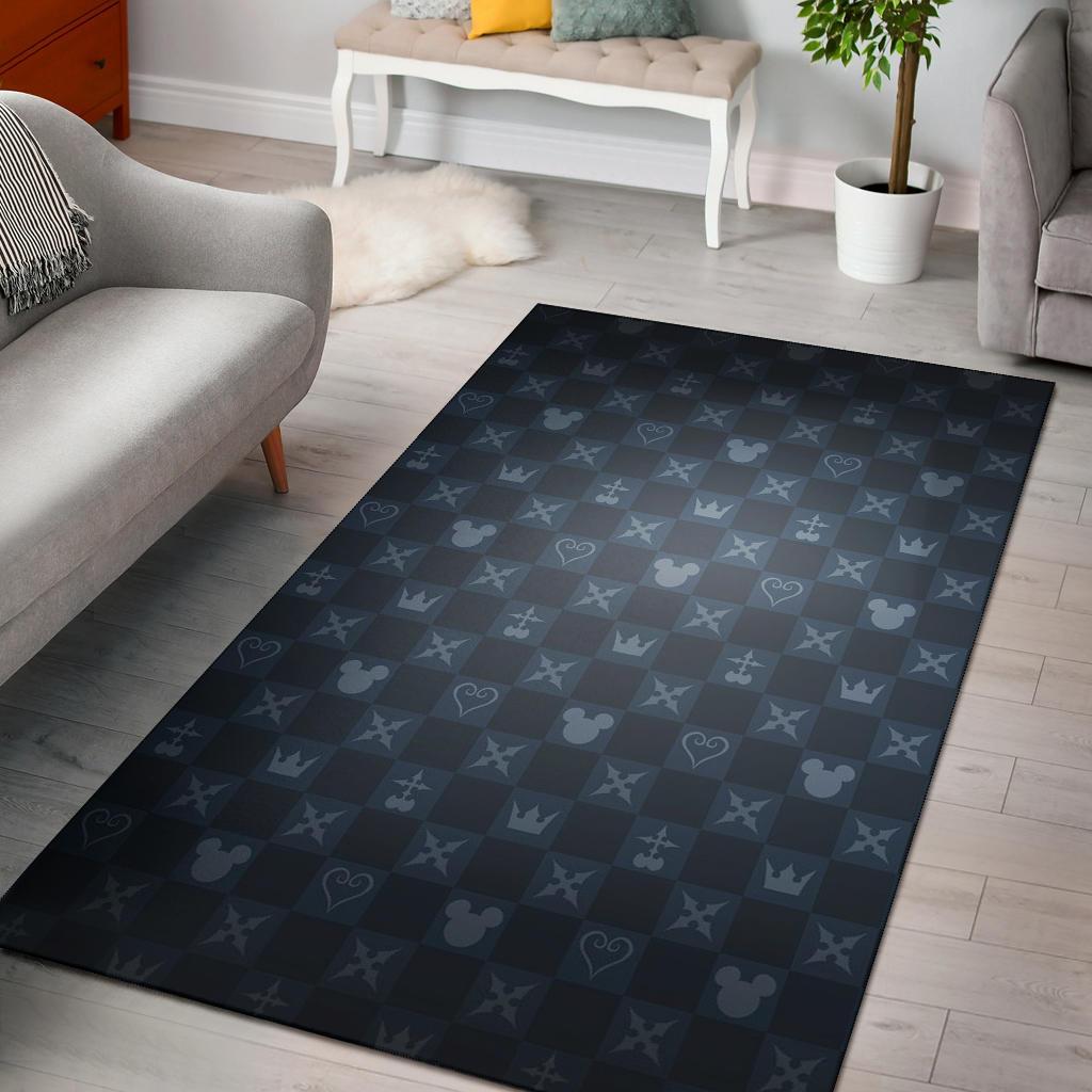 Kingdom Hearts Area Rug Carpet