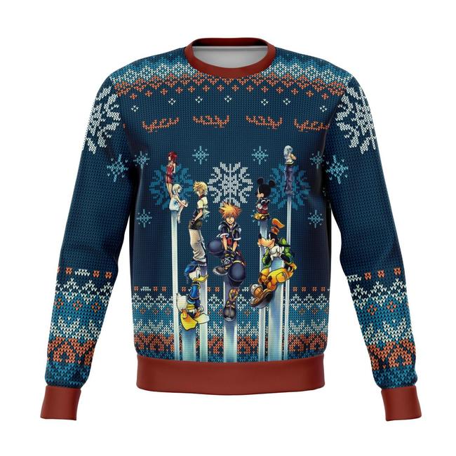 Kingdom Hearts Premium Ugly Christmas Sweater Amazing Gift Idea Thanksgiving Gift