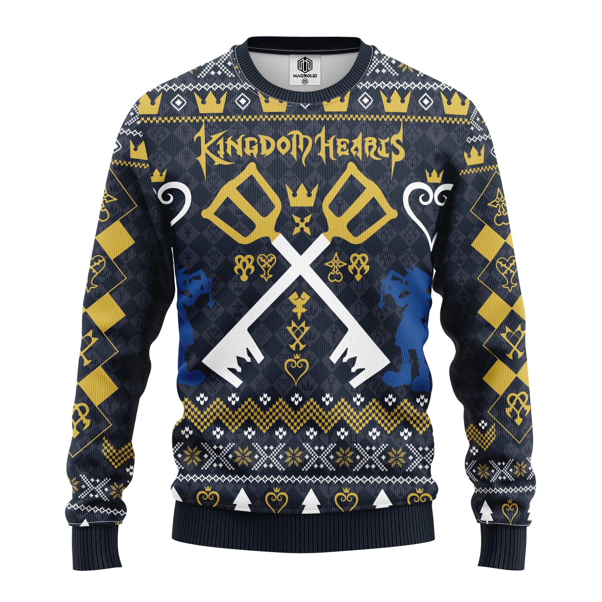 Kingdoom Heart Ugly Christmas Sweater Amazing Gift Idea Thanksgiving Gift