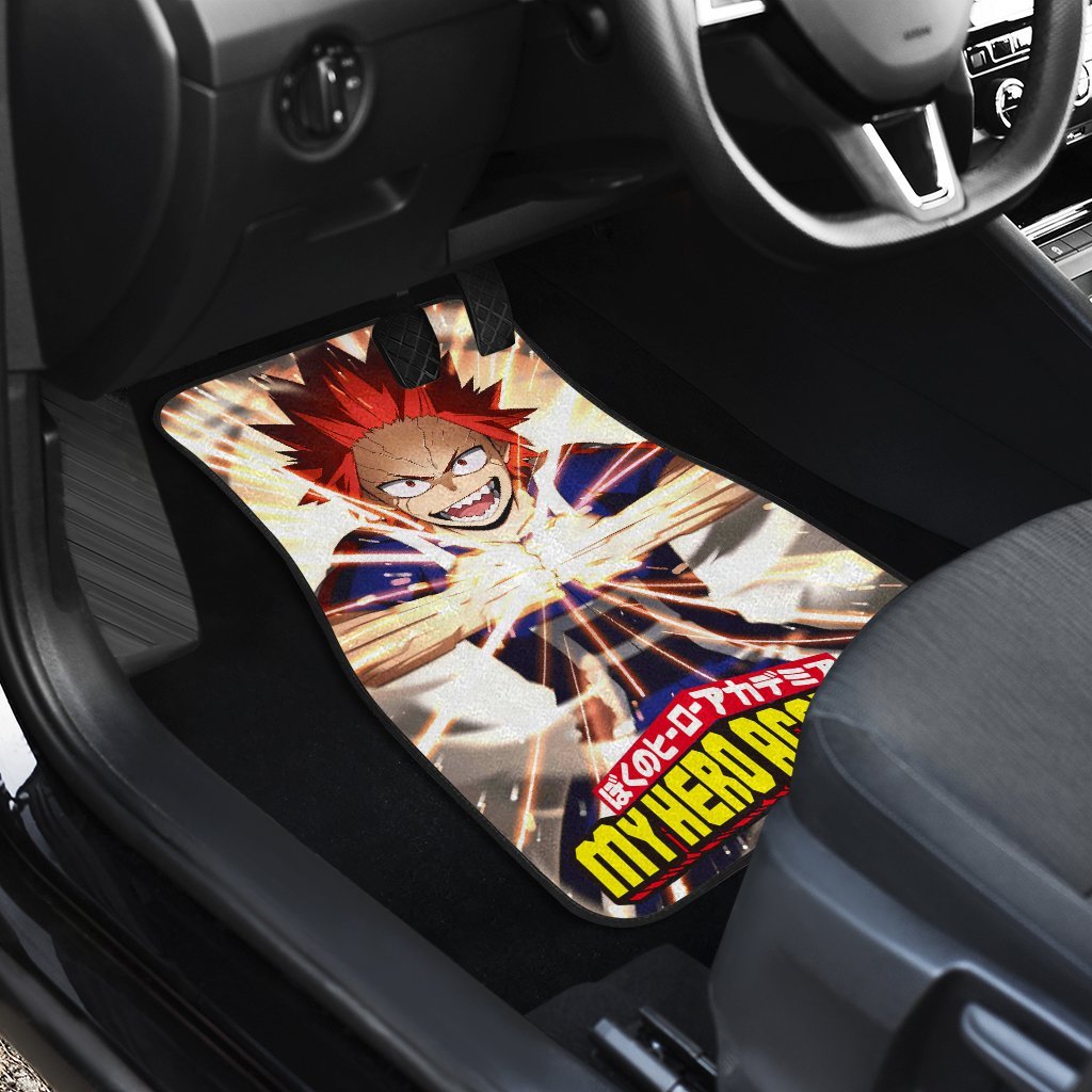 Kirishima Eijirou 4 Anime Car Floor Mats Custom Car Accessories Car Decor 2022