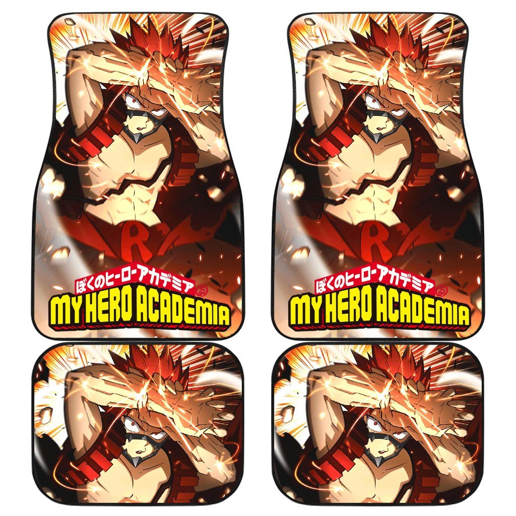 Kirishima Eijirou 7 Anime Car Floor Mats Custom Car Accessories Car Decor 2022