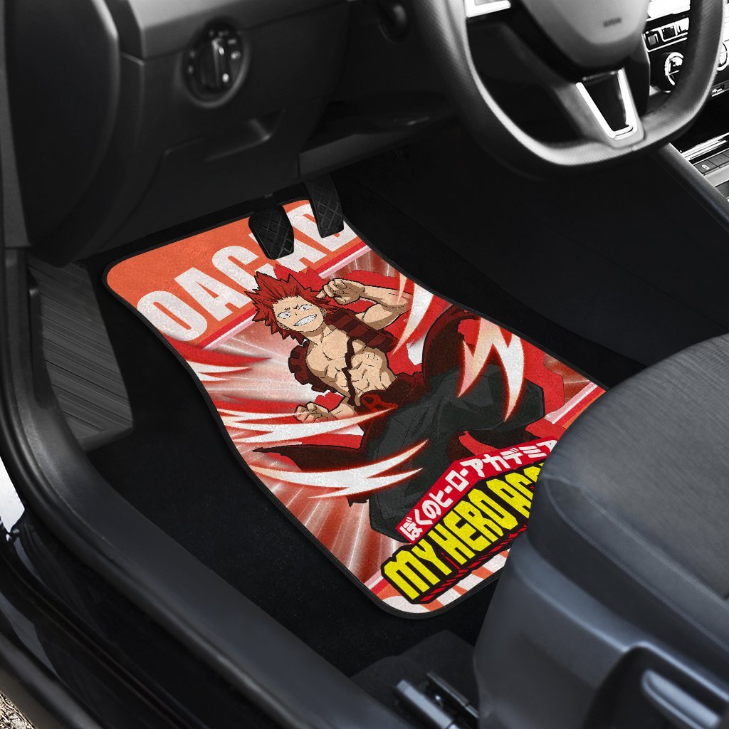 Kirishima Eijirou 9 Anime Car Floor Mats Custom Car Accessories Car Decor 2022