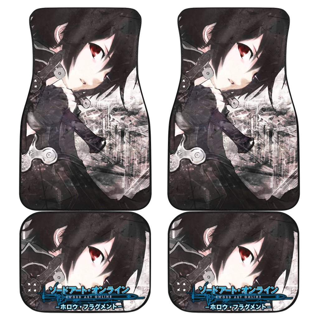 Kirito Sword Art Online Car Floor Mats Custom Car Accessories Car Decor 2022