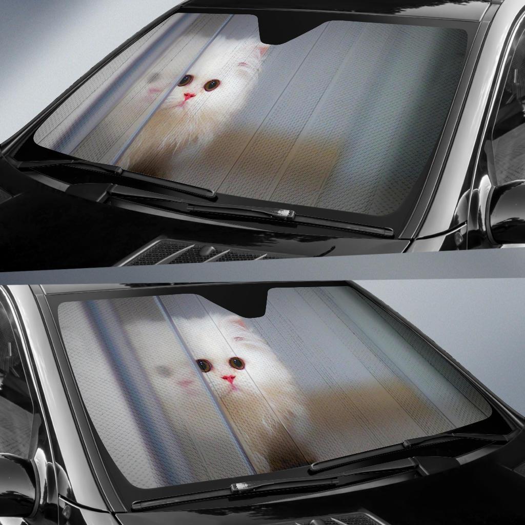 Kitten Cat Cute 4K Car Sun Shade Gift Ideas 2022