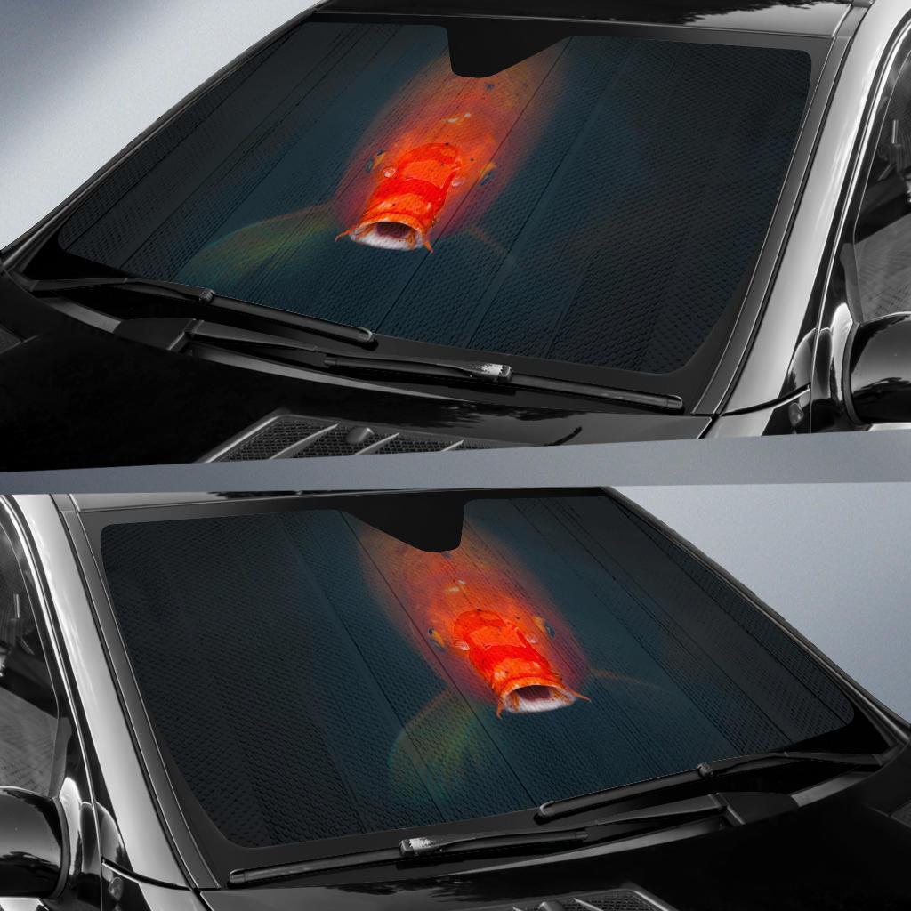 Koi Fish 3D Car Sun Shades Amazing Best Gift Ideas 2022